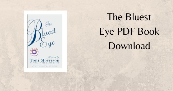 The Bluest Eye PDF Book Download